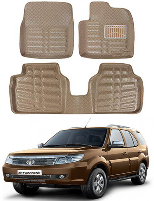 MAGNET Plastic 3D Mat For  Tata Safari Storme(Beige)