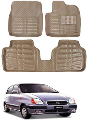 MAGNET Plastic 3D Mat For  Hyundai Santro(Beige)