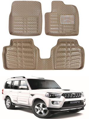 MAGNET Plastic 3D Mat For  Mahindra Scorpio(Beige)