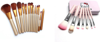 

Ladymode Naked3 Makeup Brush & Hello Kitty Makeup Brush(Set of 2)