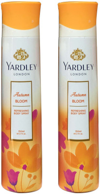 

Yardley London AUTUMN BLOOM PACK OF 2 Body Spray - For Women(150 ml, Pack of 2)