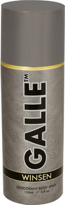 

GALLE WINSEN Long Lasting & Refreshing Deodorant Body Spray - For Men & Women(150 ml)