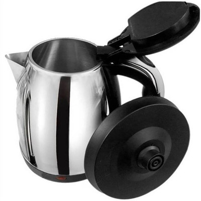 

BOMBINATE Stainless Steel Tea Heater with Auto Shut Off & Boil Dry Protection Electric Kettle (1.8 L, Silver) Electric Kettle(1.8 L, Silver)