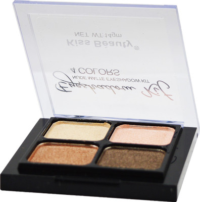 

Kiss Beauty 4-Color Matte Eyeshadow-8156-04 14 g(Multicolor)