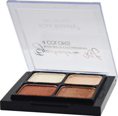 

Kiss Beauty 4-Color Matte Eyeshadow-8156-03 14 g(Multicolor)