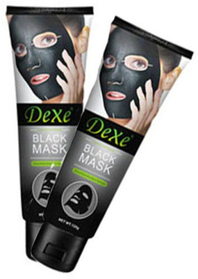

Dexe Deep Cleansing Black Head Removal & Acne Purifying Charcoal Black Mask for Men & Women (240 ml)Pack Of 2(240 g)
