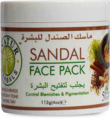 

Inatur Sandal Face Pack 112g, Control Blemishes & Pigmentation(112 g)