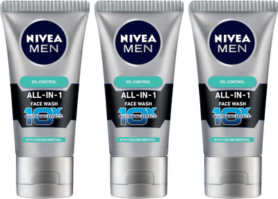 

Nivea oil control all in one (50g x 3) Face Wash(150 g)