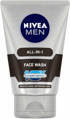 

Nivea Men Next Door All-in-1 10x Whitening Effect Face Wash(100 G) Face Wash(100 g)