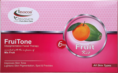 

INOCOS Depigmentation Facial Therapy for women Mix Fruit Kit 300 ml(Set of 6)