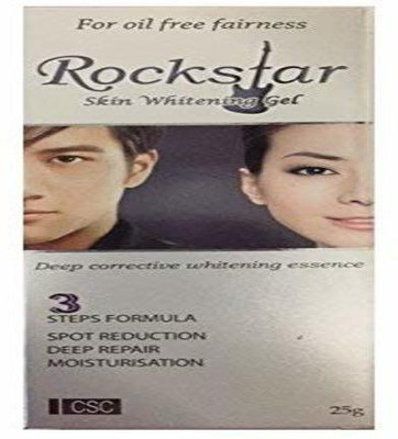 

Rockstar Oil Free Fairness Skin Whitening Gel For Men & Women,Unisex(25 g)