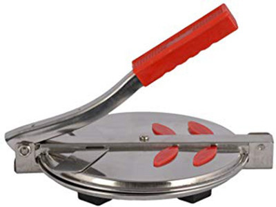 

eKitchen Stainless Steel Chapatti Press/Roti Press/Puri Press Diameter 18cm Large Roti/Khakhra Maker(Silver)