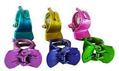 

Baba fashions multi color Hair Clutches/Hair Claws for Girls and Women (Combo of 6 Hair Clips) Hair Claw(Multicolor)