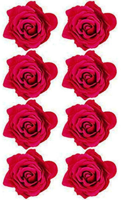 

Baba fashions hair clips, red roses jura pins 6 pices Hair Claw(Multicolor)