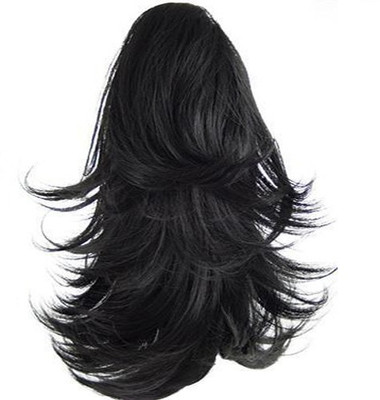 

shivnath enterprises hair extension wig curly wavy style [1pcs] Hair Extension