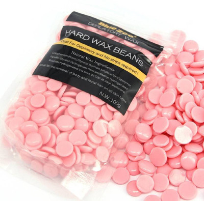 

Bluejack rose pink hard wax beans stripless no pain bikini Wax(100 g)