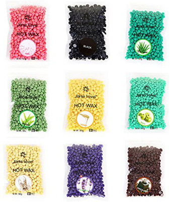 

Bluejack kongsung chocolate, milk ,green , pink ,aloverav ,black ,yallow ,rose pinkand blue brazilian wax combo 9 strips ==+(50+50+50+50+50+50+50+50+50)gm Wax(450 g, Set of 9)