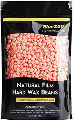 

Bluejack Flavored Depilatory Pearl Hair Removal Hot Wax Beans pink 300 GM WAX Wax(300 g, Set of 2)