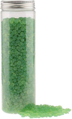 

Bluejack Flavored Hair Removal Hard Wax Beans Hard Body Wax Beans For Facial Arm Legs (Weight 150.g) (GREEN) Wax(150 g)