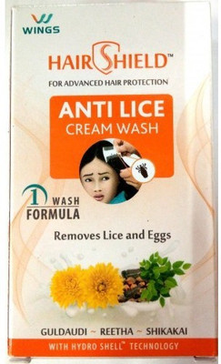 

Hair Shield Anti Lice Cream Wash 20ml (Pack of 6)(180 ml)