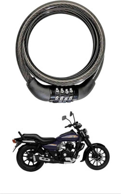 SPEEDZZ Iron Combination Lock For Helmet