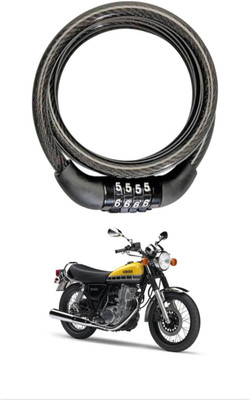 SPEEDZZ Iron Combination Lock For Helmet