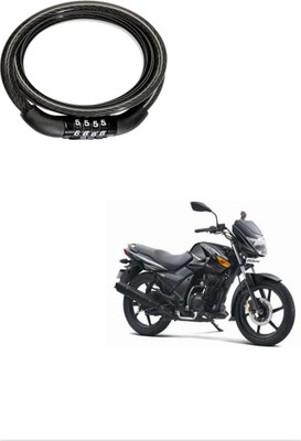 SPEEDZZ Iron Combination Lock For Helmet