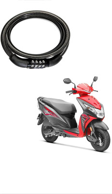 SPEEDZZ Iron Combination Lock For Helmet