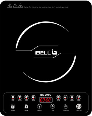 

iBELL 619uNUu9Q7L._SL1500 Induction Cooktop(Black, Push Button)
