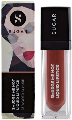 

Sugar Smudge me not liquid Lipstick (13 Wooded by Nude)(Wooded)