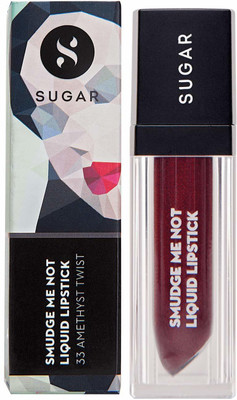 

Sugar Smudge me not liquid Lipstick 4.5ml(33 Amethyst Twist)