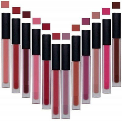 

MAYSI Liquid Matte Lipstick Lip Gloss Lip Stick makeup Long Lasting(TROPHY WIFE, HEARTBREAKER, MATERIAL GIRL, VENUS, GOSSIP GURL, BOMBSHELL, TRENDSETTER, ICON, FAMOUS, VIXEN, CHEERLEADER, VIDEO STAR)