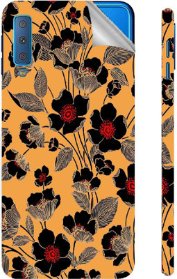 Snooky Samsung Galaxy A7 2018 Edition Mobile Skin(Orange)