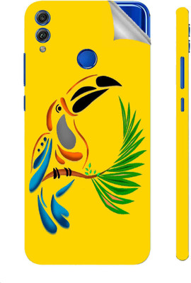 Snooky Huawei Honor 8x Mobile Skin(Yellow)
