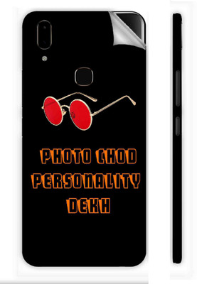 Snooky Vivo V9 Youth Mobile Skin(Black)