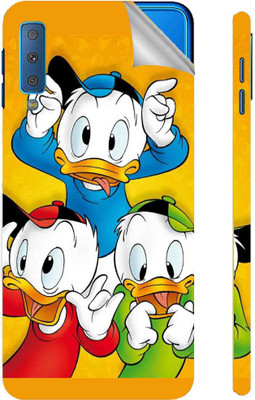 Snooky Samsung Galaxy A7 2018 Edition Mobile Skin(Yellow)