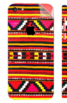 Snooky Apple iPhone 5c Mobile Skin(Red)