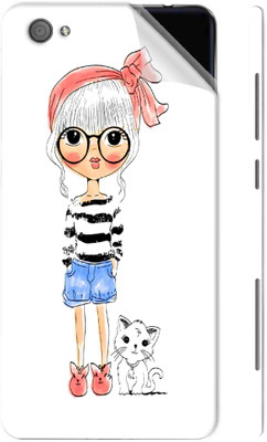 Snooky Vivo X5 Pro Mobile Skin(White)