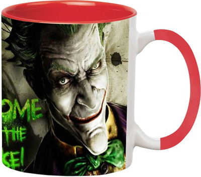 ARTBUG Welcome to the Mad House -1921-Red Ceramic Coffee Mug(350 ml)