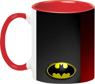 ARTBUG Justice League Hero -1812-Red Ceramic Coffee Mug(350 ml)