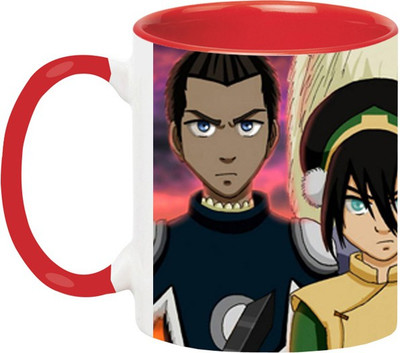ARTBUG Avatar the Last Airbender Anime -1826-Red Ceramic Coffee Mug(350 ml)