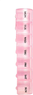 

Aatrangi 7 days Mini Pill Box Pill Box(Pink)