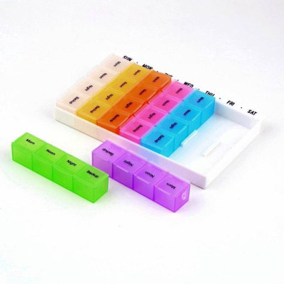 

Aatrangi 4 Times Pill Box(Multicolor)