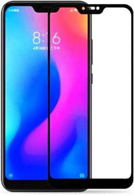 HOBBYTRONICS Edge To Edge Tempered Glass for VIVO X21(Pack of 1)