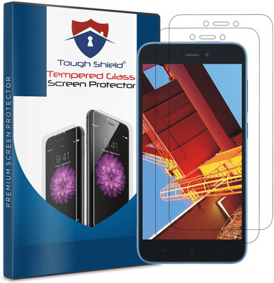 TOUGH SHIELD Tempered Glass Guard for Mi Redmi 5A, Mi Redmi Go(Pack of 2)