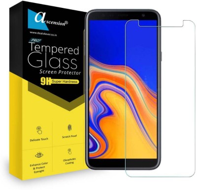 Ascension Tempered Glass Guard for Samsung galaxy J4 plus(Pack of 1)