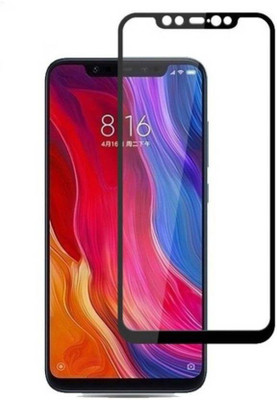 SoftTech Edge To Edge Tempered Glass for Mi Redmi Note 6 Pro(Pack of 1)