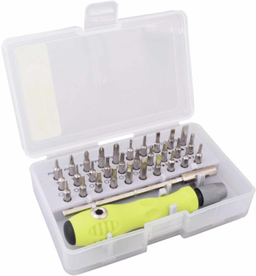 FASTIDIOUS 32 in 1 Accuracy Interchangeable Mini Screwdriver Set Magnetic Slot Wrench Bits Repair Tools Kit Set Impact Screwdriver Set(Pack of 32)
