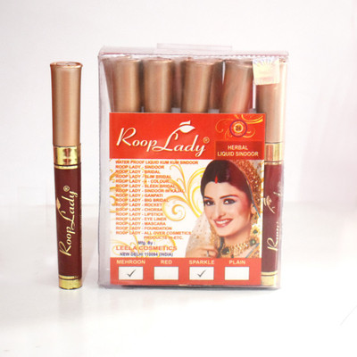 

Roop Lady Bright Water Proof Liquid Harbal Sindoor Kumkum(Red)