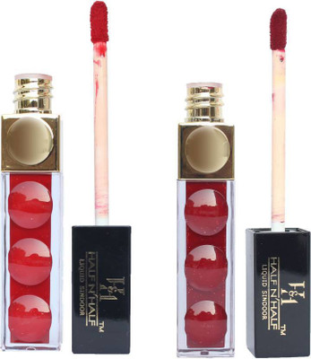 

Half N Half Waterproof Quick dry Make line Sparkling Liquid Sindoor Crimson Red & Deep Maroon Liquid Sindoor(Red, Maroon)